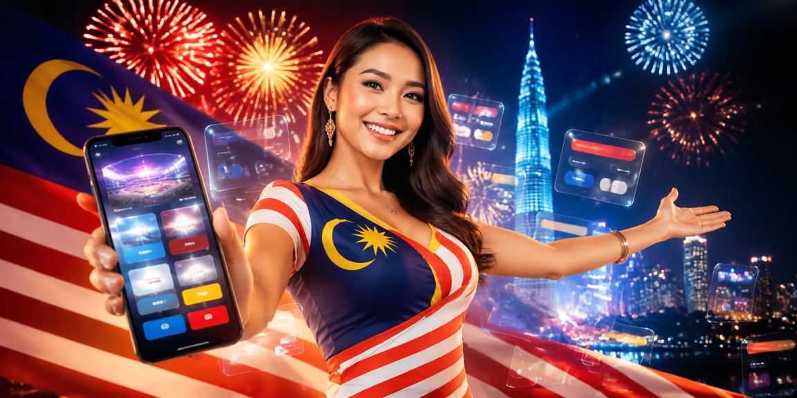 Pengguna Malaysia menggunakan telefon untuk loteri mudah alih layar21 Kuala Lumpur