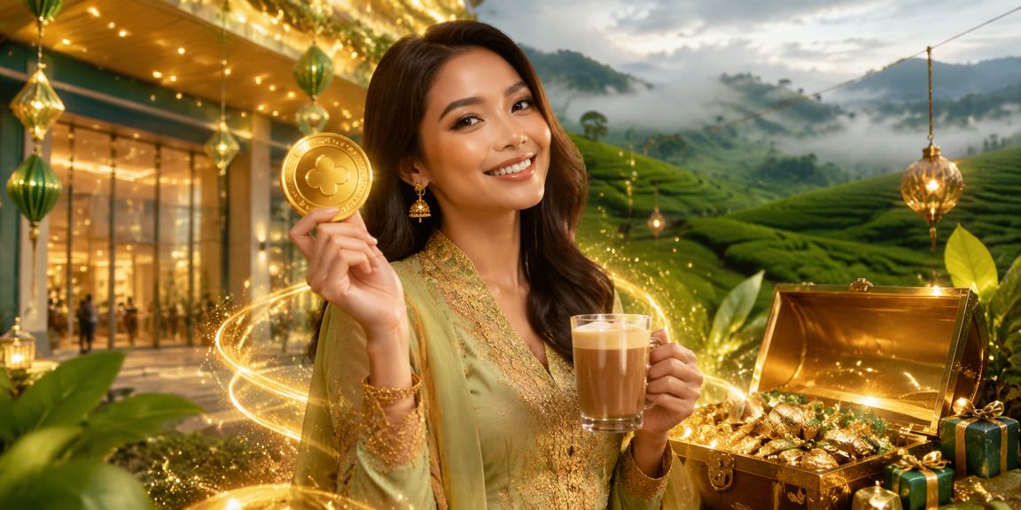 Pengguna Malaysia melihat keputusan loteri bonus Hari Raya di layar21